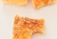 Flaky Zesty Lemon Puff Pastry Cookies