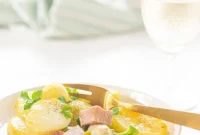 Velvety Asparagus Potato Gratin