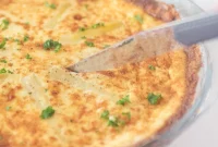 Vegetarian White Asparagus Quiche
