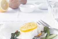 Baked Cod and Bok Choy Packets