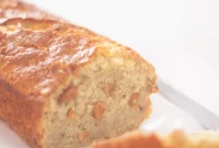 Golden Cashew Banana Loaf