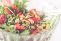 Strawberry Pistachio Salad