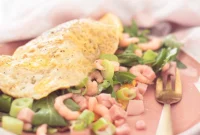 Savory Shrimp Omelette