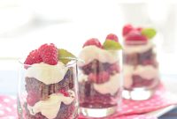 Raspberry Brownie Tiramisu Bliss