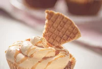 Easy Dutch Stroopwafel Cupcakes