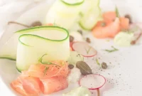 Effortless Smoked Salmon and Cucumber Salad