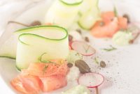 Effortless Smoked Salmon Cucumber Salad
