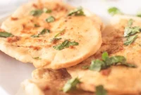 Buttery Garlic Herb Naan