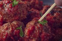 Spanish Tapas Meatballs Albondigas