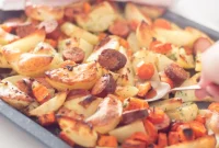 Easy Sheet Pan Sausages