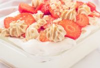 Egg-Free Strawberry Tiramisu