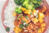 Mango-Glazed Chicken Drumsticks with Bacon