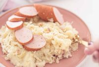 Hearty Dutch Sauerkraut Potato Mash