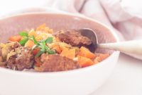 Slow-Simmered Beef and Root Vegetable Stew