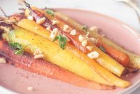 Honeyed Roasted Carrots with Indian Zing