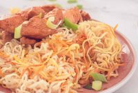 Cantonese Chicken with Egg Noodles Speedy Dinner