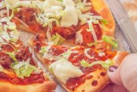 Lightning Fast Beef Taco Pizza with Zesty Garlic Drizzle