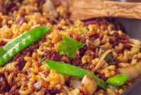 Indonesian Comfort: Spicy Beef Macaroni with a Fried Egg
