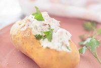 Creamy Cottage Cheese Baked Potatoes