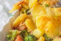 Hearty Chicken Broccoli and Potato Casserole