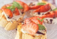 Strawberry Balsamic Bruschetta