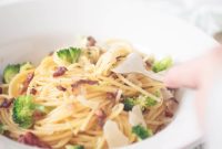 Effortless Broccoli & Bacon Pasta