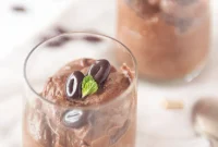 Velvety Egg-Free Dark Chocolate Mascarpone Mousse