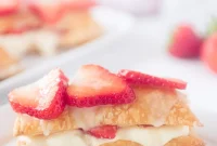 Elegant Strawberry Napoleon Pastry
