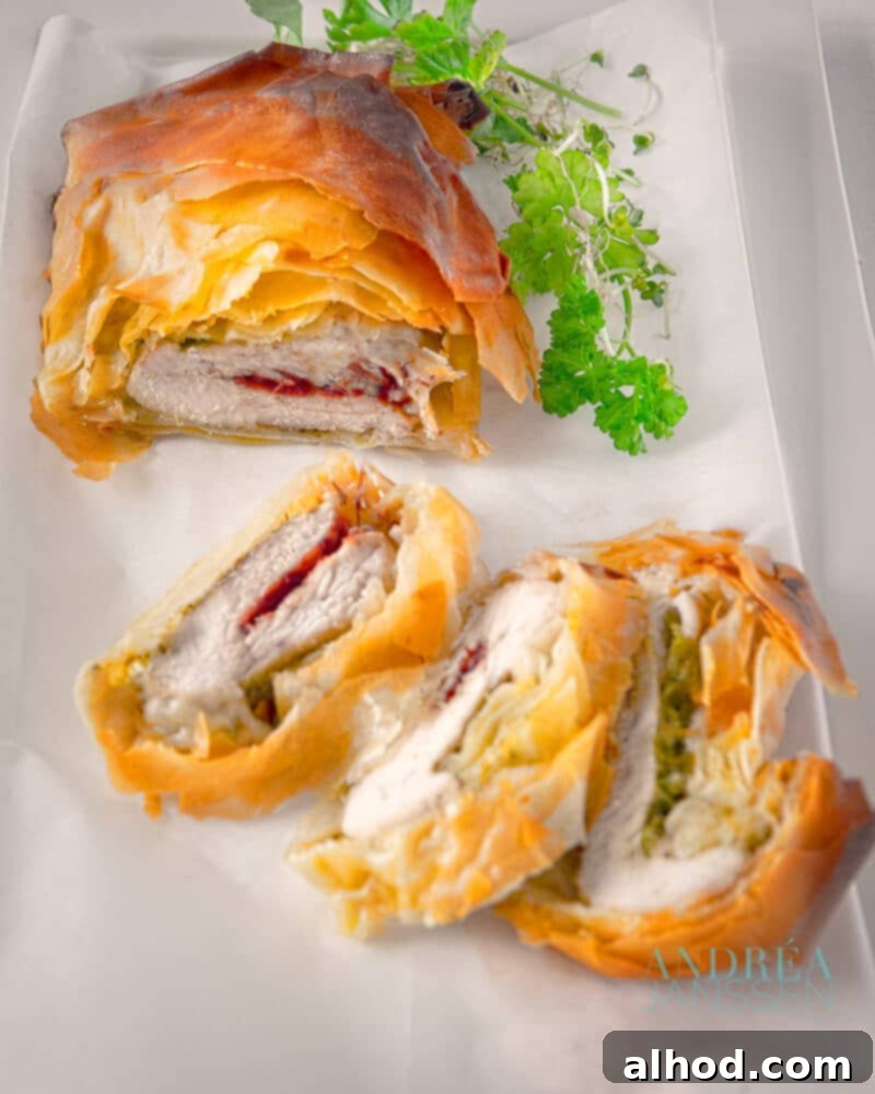 10 Festive Christmas Mains & Sides 5 Kalkoen filet gevuld met cranberries