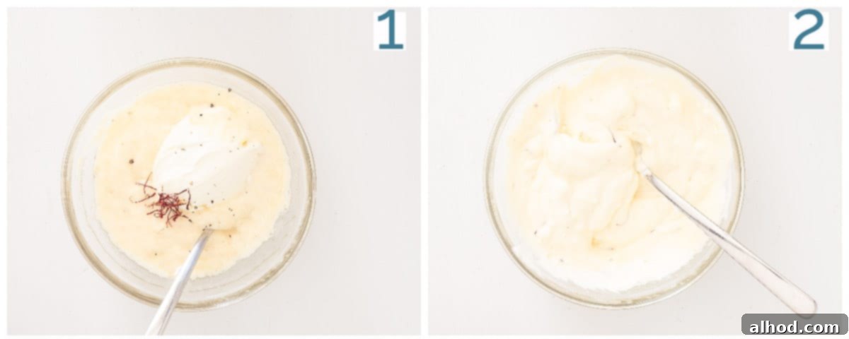 Upgrade Your Mayo: 5 Delicious Flavor Infusions 10 Preparation 2 steps Saffron mayonnaise