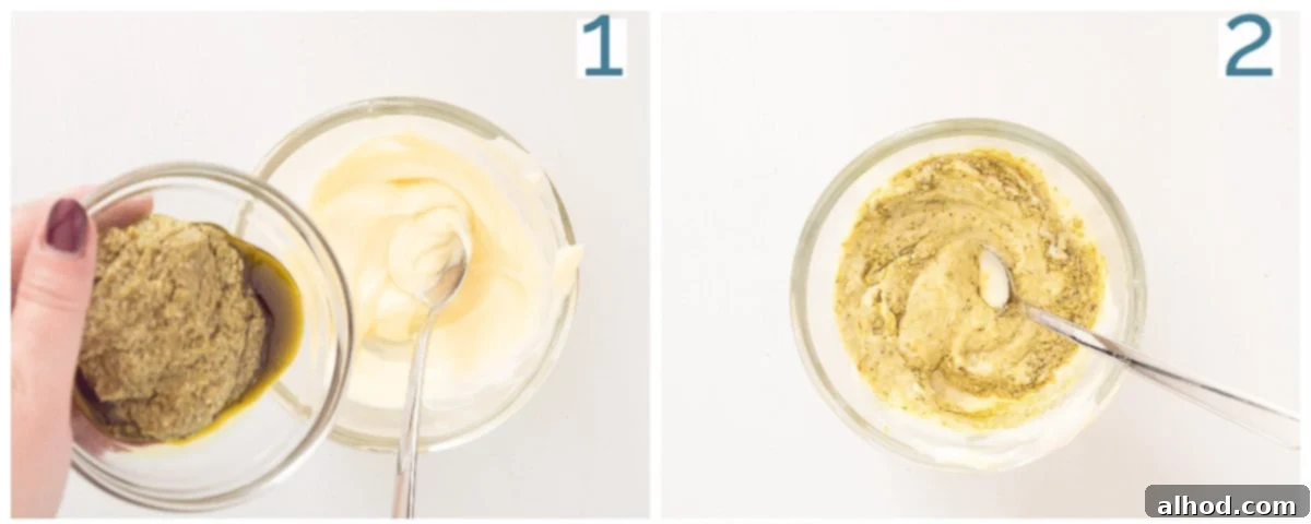 Spice Up Your Mayo 5 Creative Recipes 10 Preparation 2 steps pesto mayonnaise