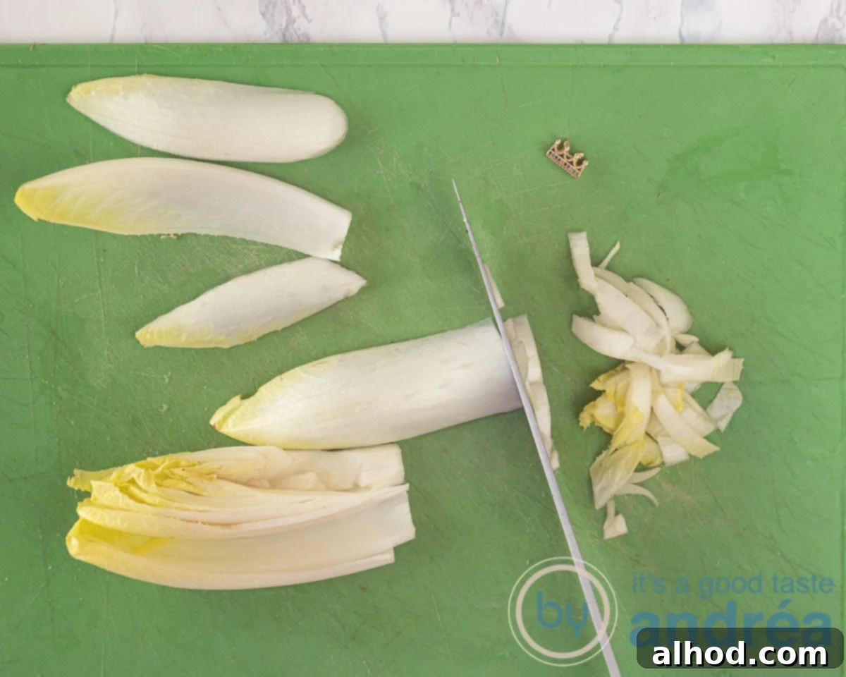 Kid-Friendly Belgian Endive Casserole 5 slice the chicory