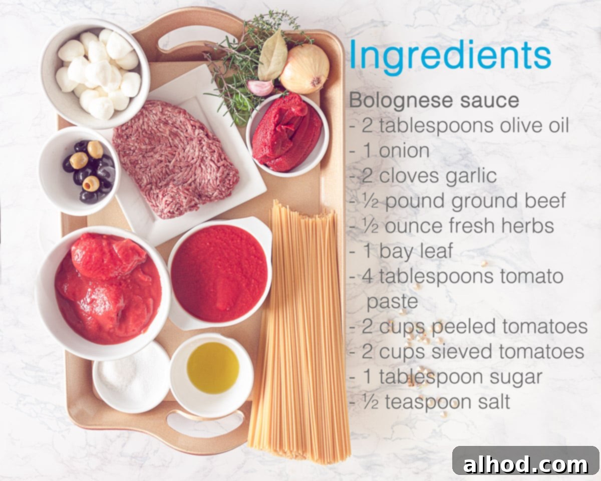 Monster Mash Spaghetti Bolognese 3 Ingredients for the bolognese sauce