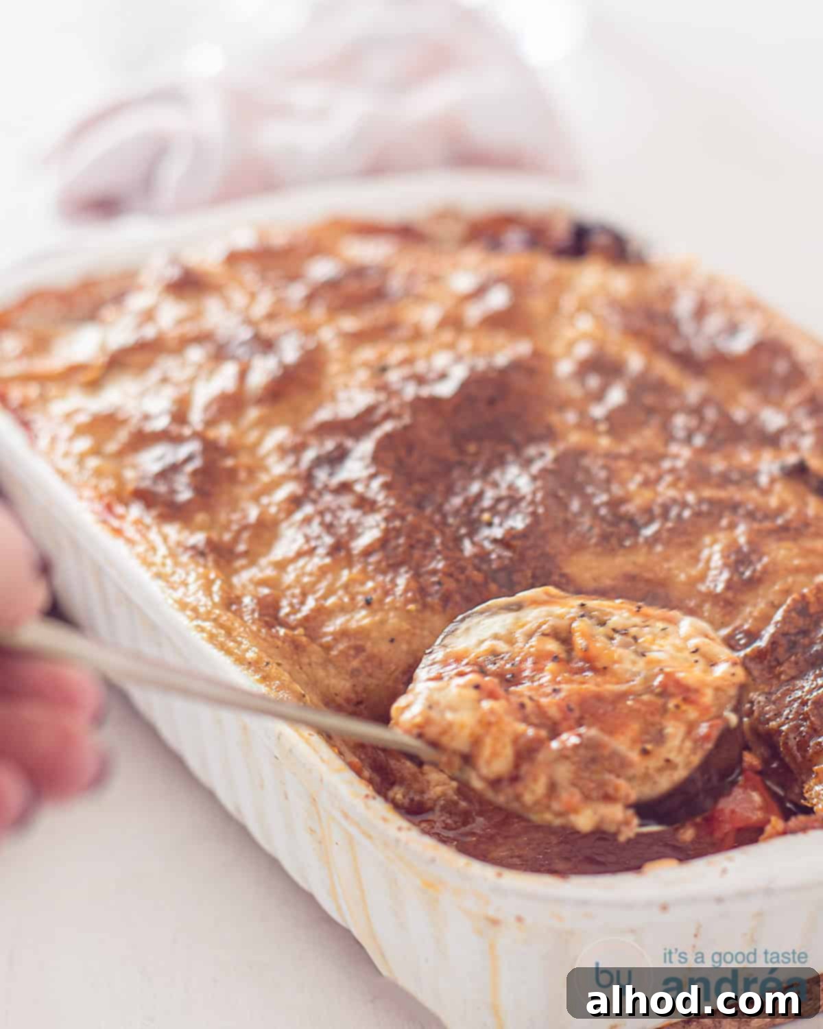 Authentic Greek Eggplant Moussaka Bake 3 Griekse moussaka