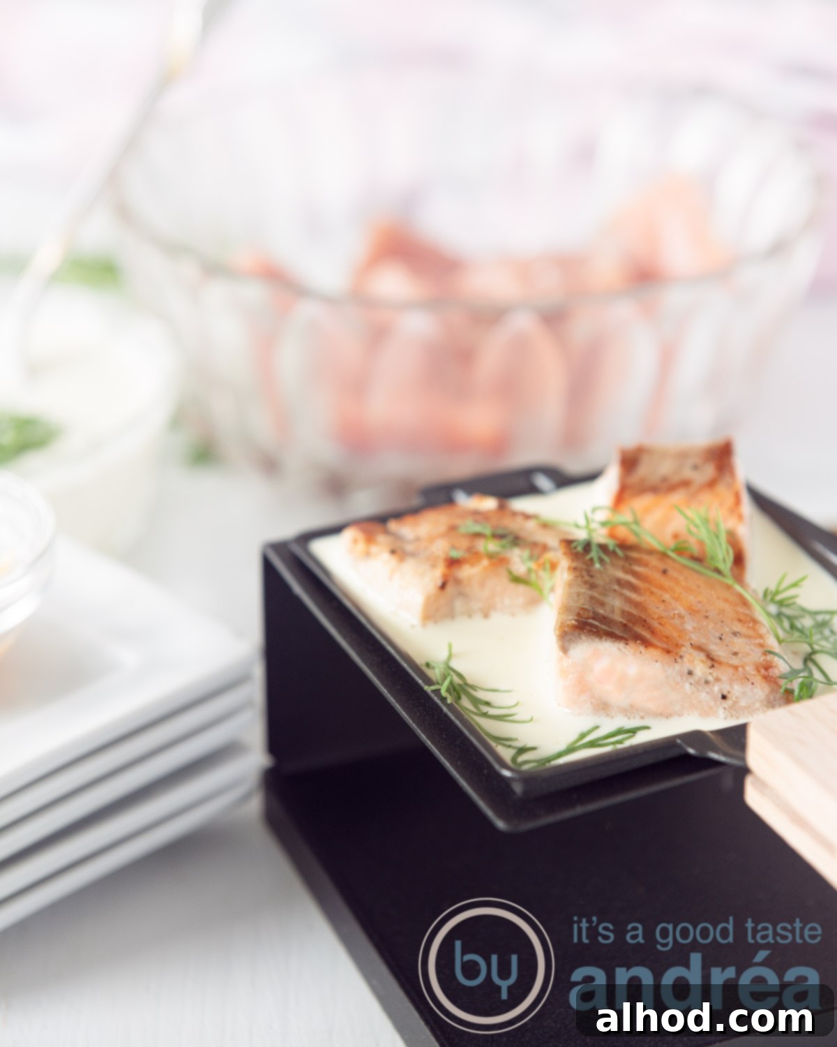 Creamy Dill Salmon Bake for Raclette 2 Zesty Lemon Dill Salmon for Raclette