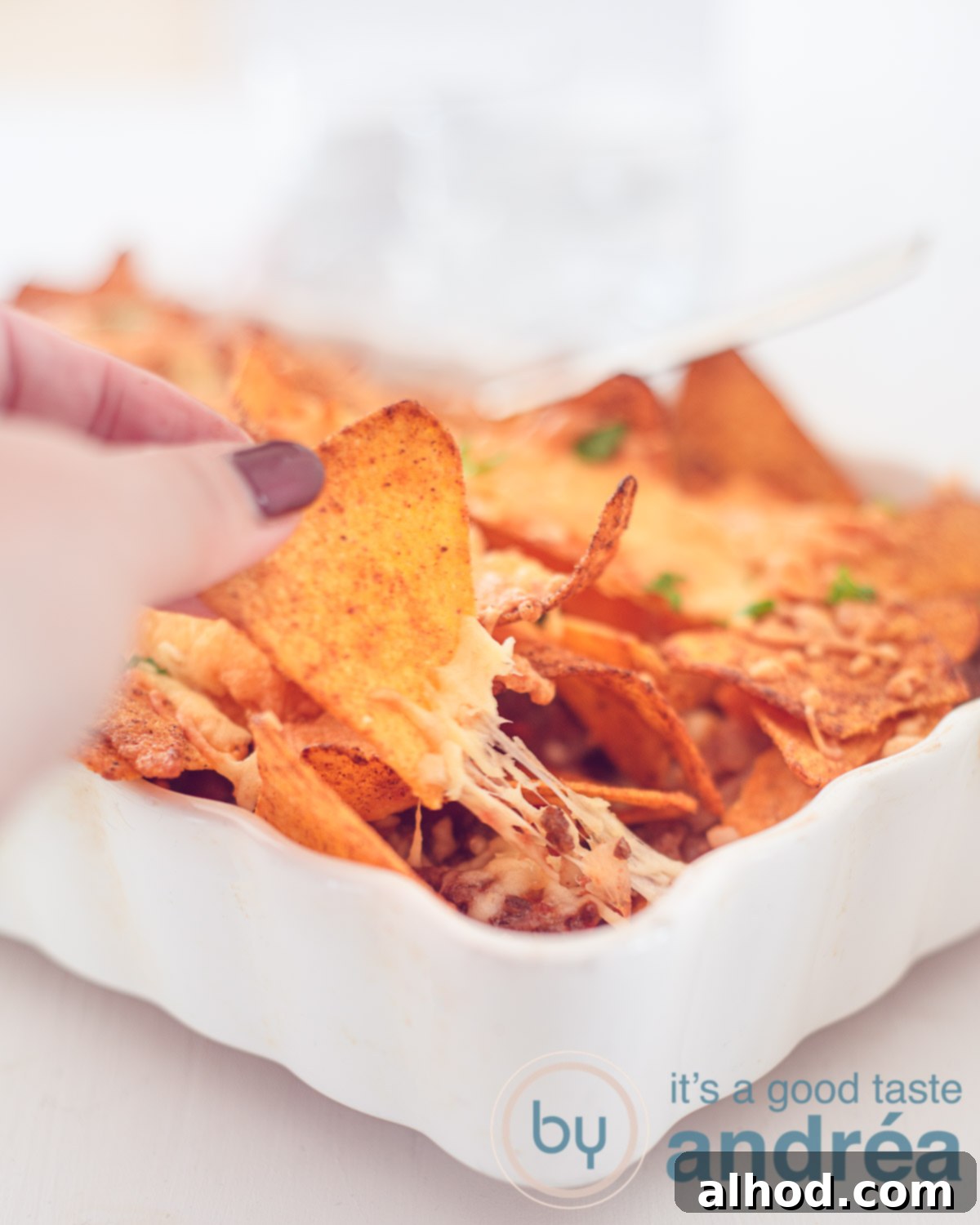 Nacho ovenschotel met zelfgemaakte salsa
