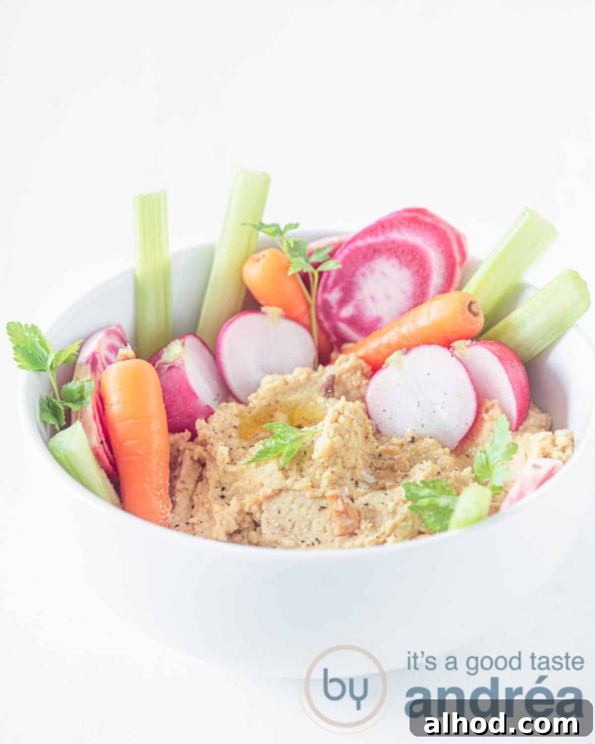Zesty Lemon Garlic Hummus 5 Homemade hummus