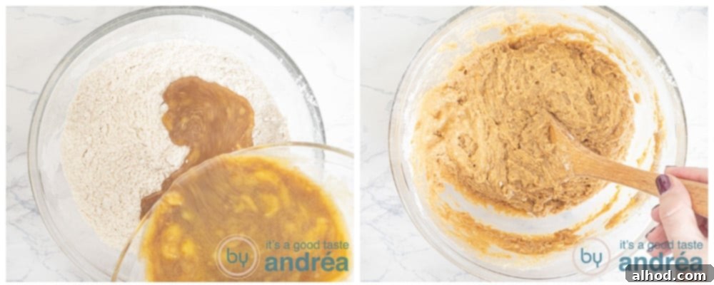 Espresso Muffins Recipe 6 Put the liquids with the dry ingredients and mix