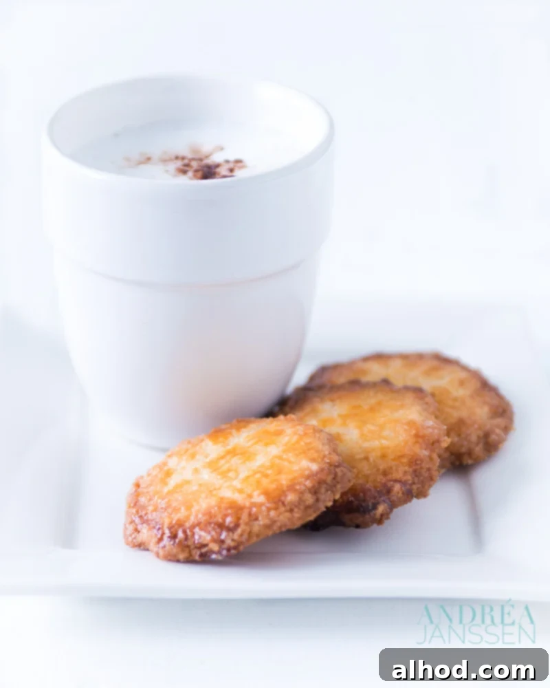 Melt-in-Your-Mouth Salted Butter Delights 2 Delicious homemade salted butter cookies served with a refreshing glass of milk.