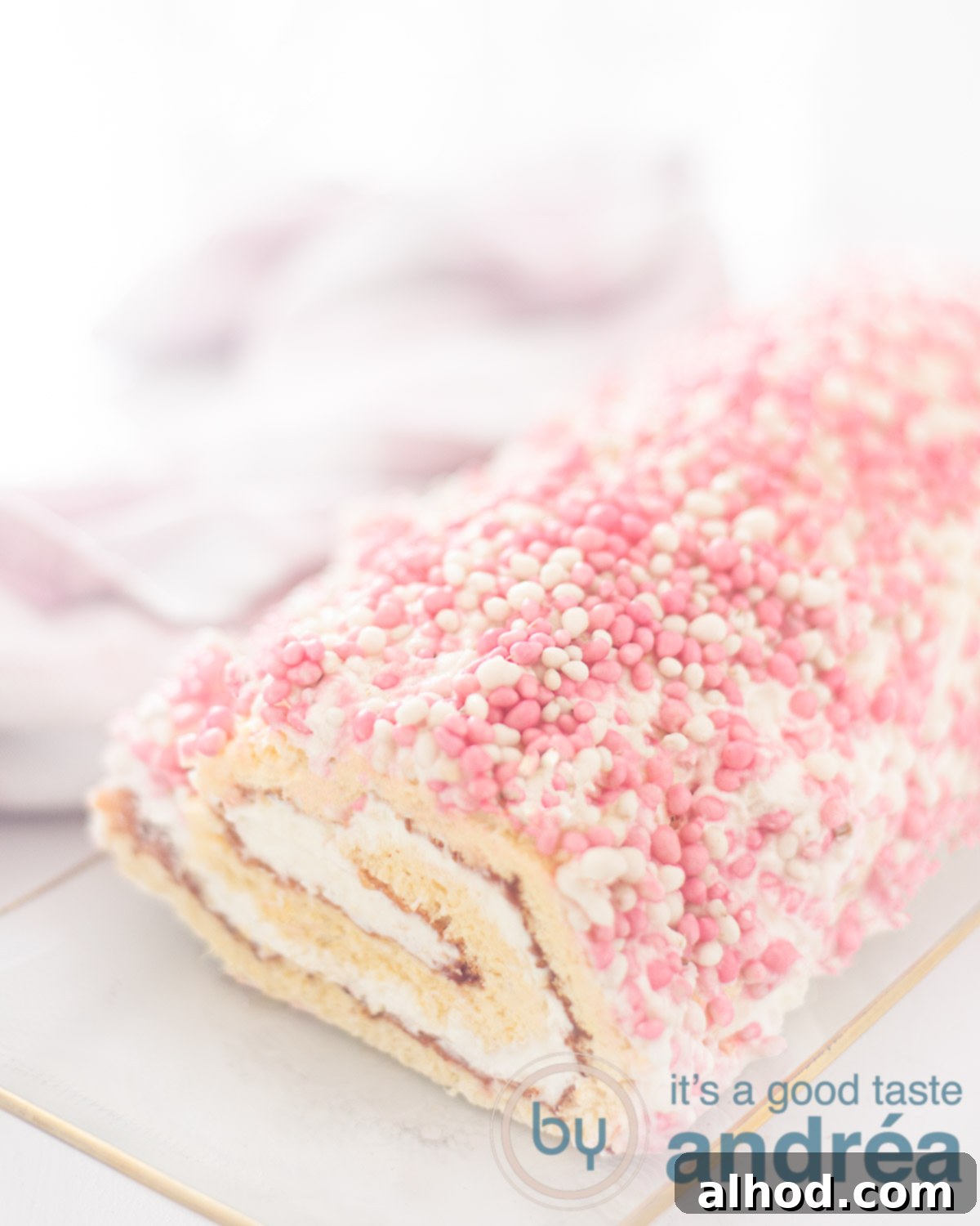 Baby Shower Swirl Cake 5 baby shower cake roll