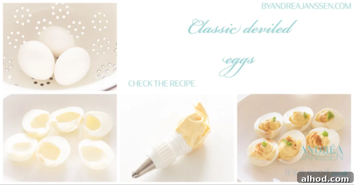 classic deviled eggs