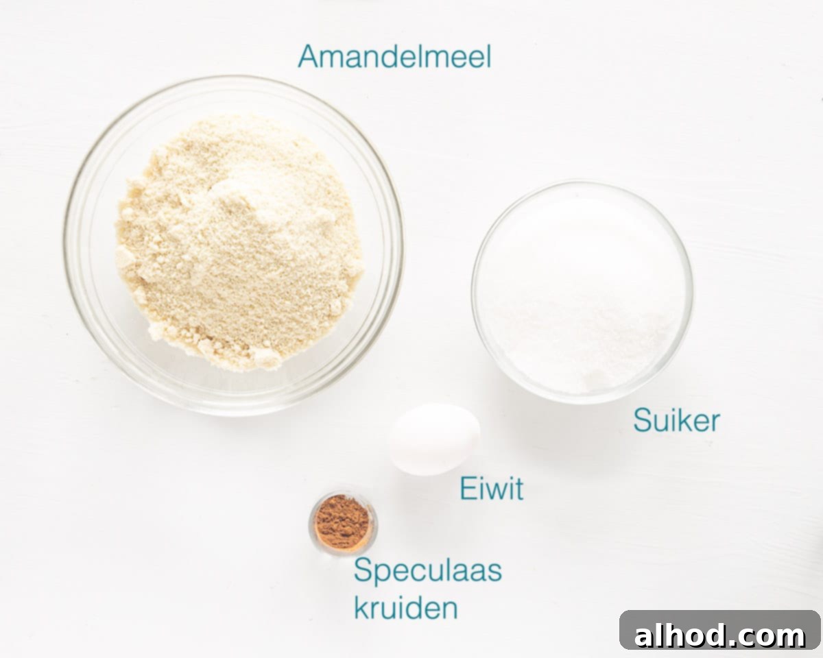 Brabantse Broeder The Sweet Dutch Delight 4 Ingredients spiced almond paste filling