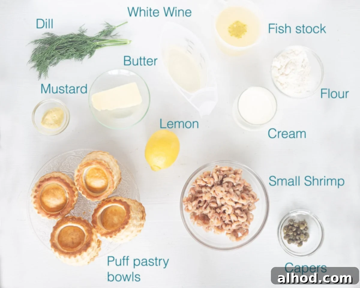 Dutch Shrimp Ragout Puffs 3 Ingredients garnalenragout Dutch shrimp gravy