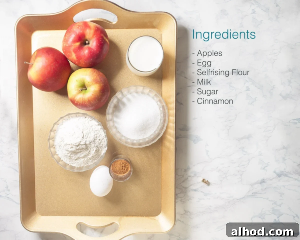 Traditional Dutch Apple Doughnuts 3 Ingredients Dutch apple beignets