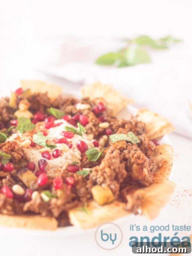 Kabaklı Kıymalı Fatteh Ortadoğu Sofralarının Gözdesi 2 Delicious Zucchini Fatteh with ground beef, crispy pita, and tahini yogurt dip