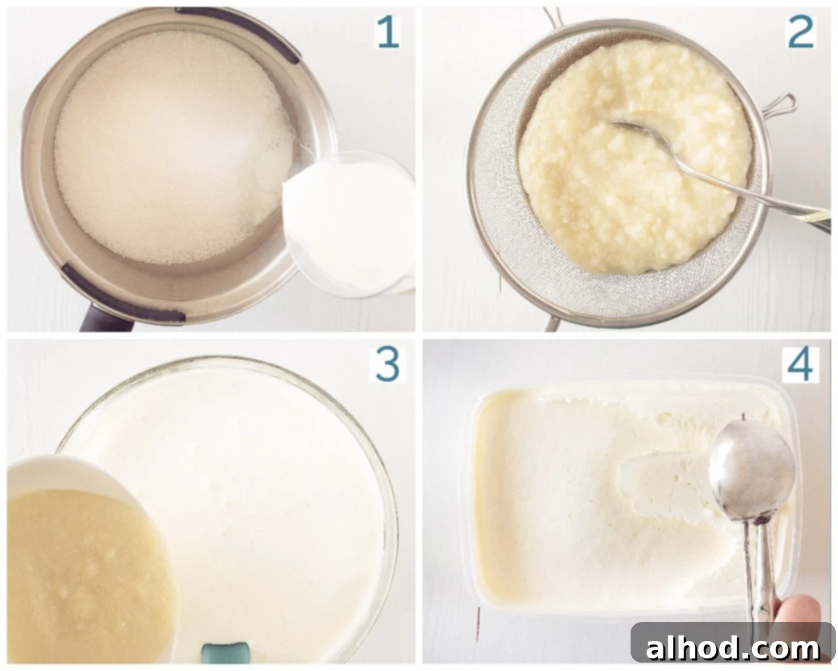 Green Spire's Sweet Freeze 4 4 stappen bereiding Asperge Ijs met Frambozen