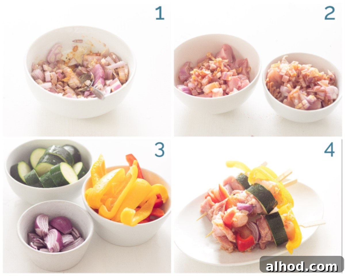 How to Grill Perfect Shashlik 3 Preparation 4 steps Make your own pork tenderloin and chicken shaslick