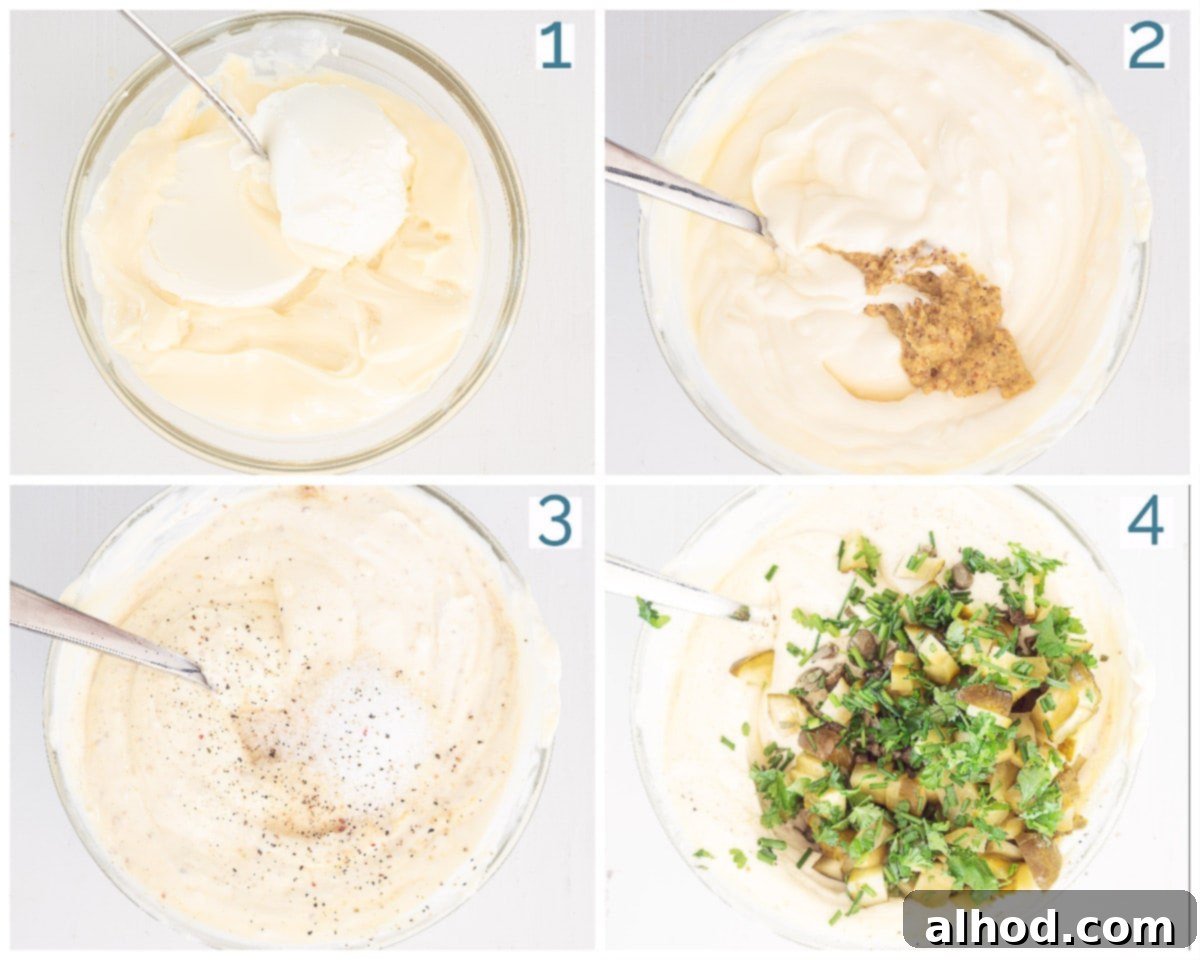 Quick & Easy Tartare Sauce 4 Preparation 4 steps Make your own Tartar sauce