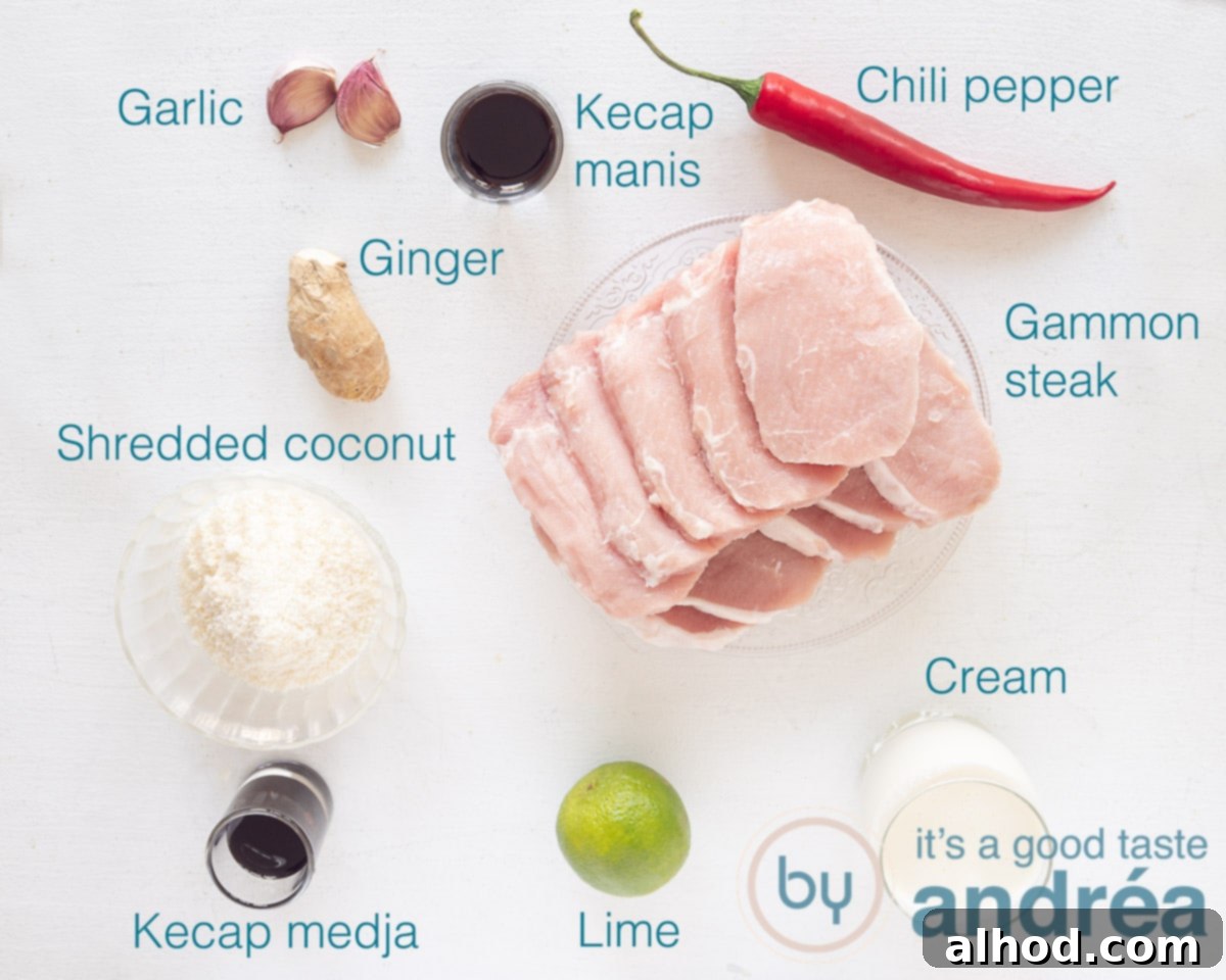 Luscious Sweet Soy Pork 3 Ingredients Pork in sweet soy sauce
