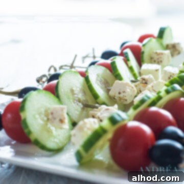 Greek Buffet Bliss: 9 Recipes, Timed for Success 8 Griekse salade spiesen
